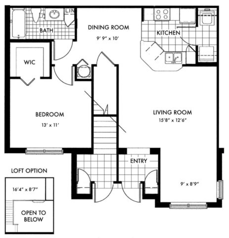 Cambridge A1D Floorplan