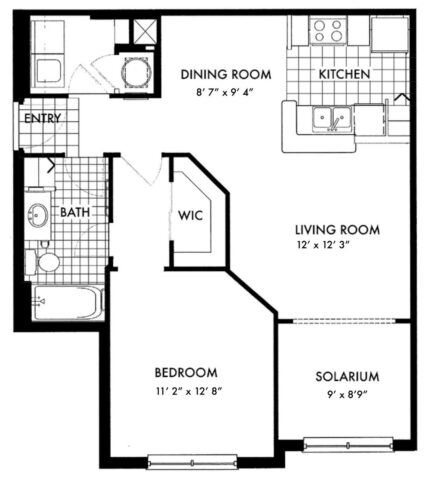 Hampton A1B Floorplan