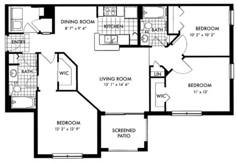 Hampton C2B Floorplan