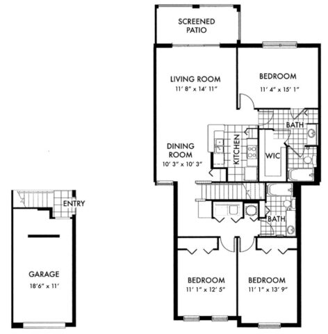 Hampton C2E Floorplan