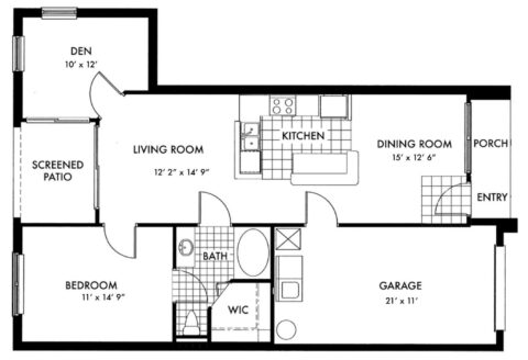 Windsor A1F Floorplan